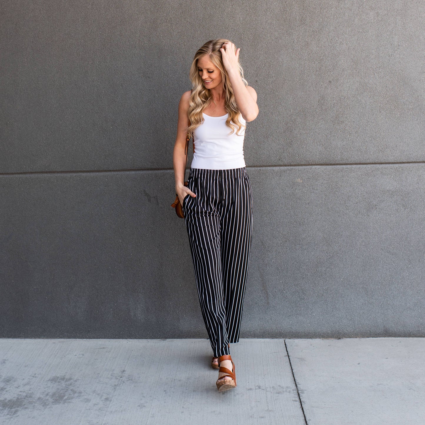 Striped Dress Pants