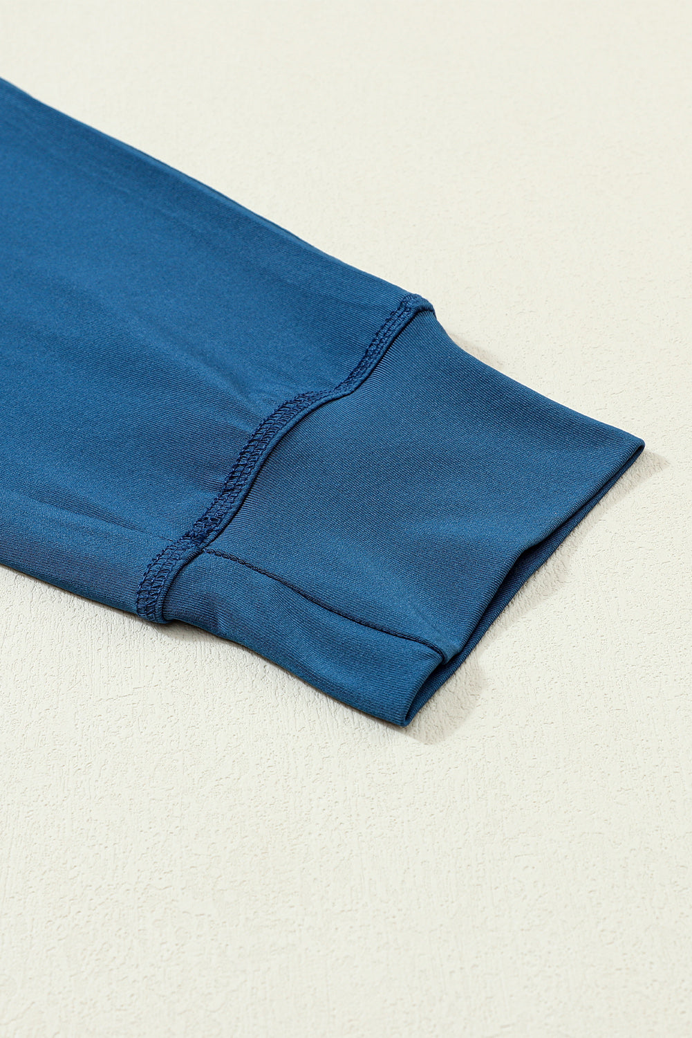 Sail Blue Drawstring Elastic Waistband Pocketed Joggers