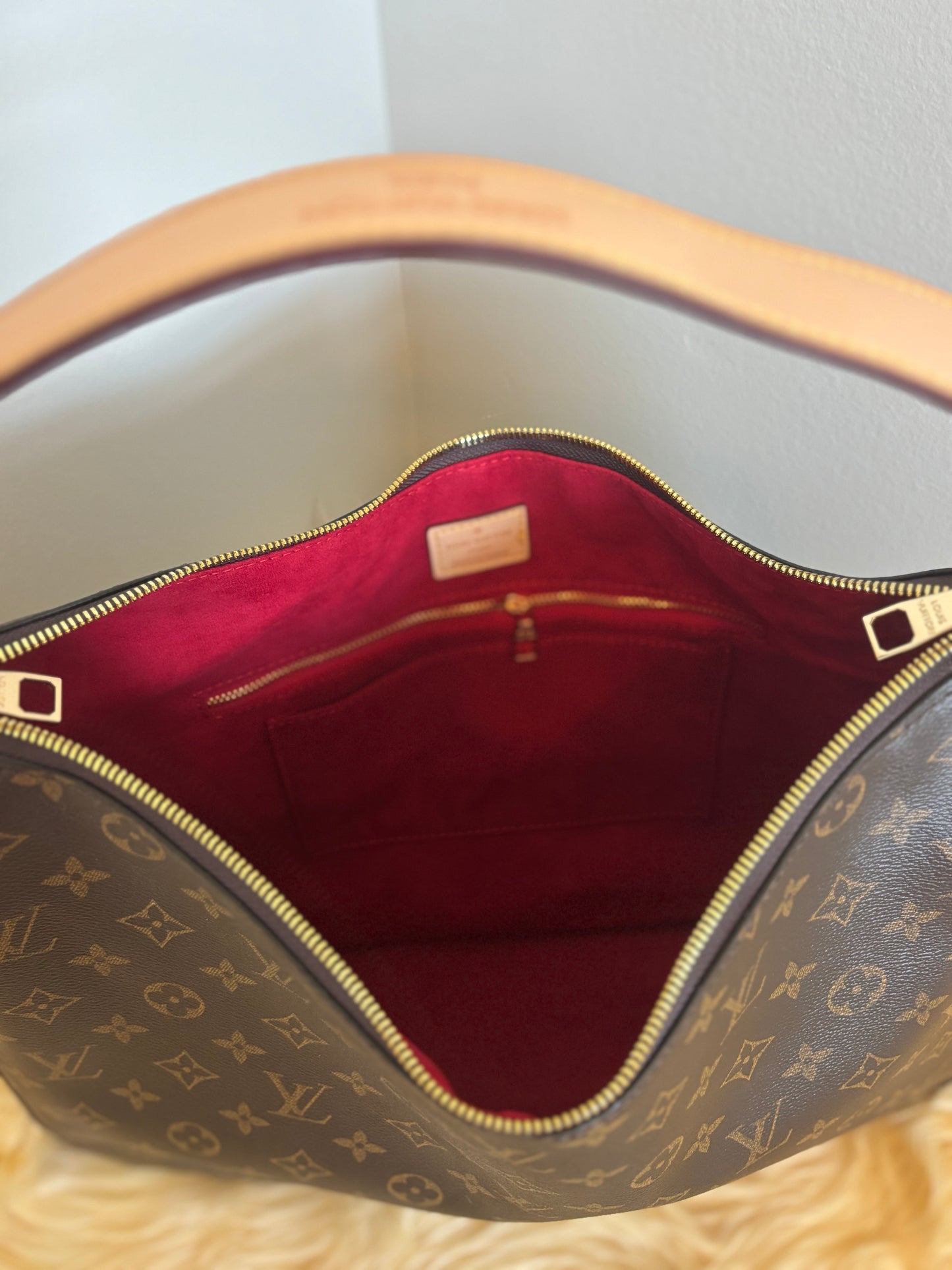 Chic - inspired style- Monogram Shoulder Bag โ Zip-Top Hobo ๐ซ