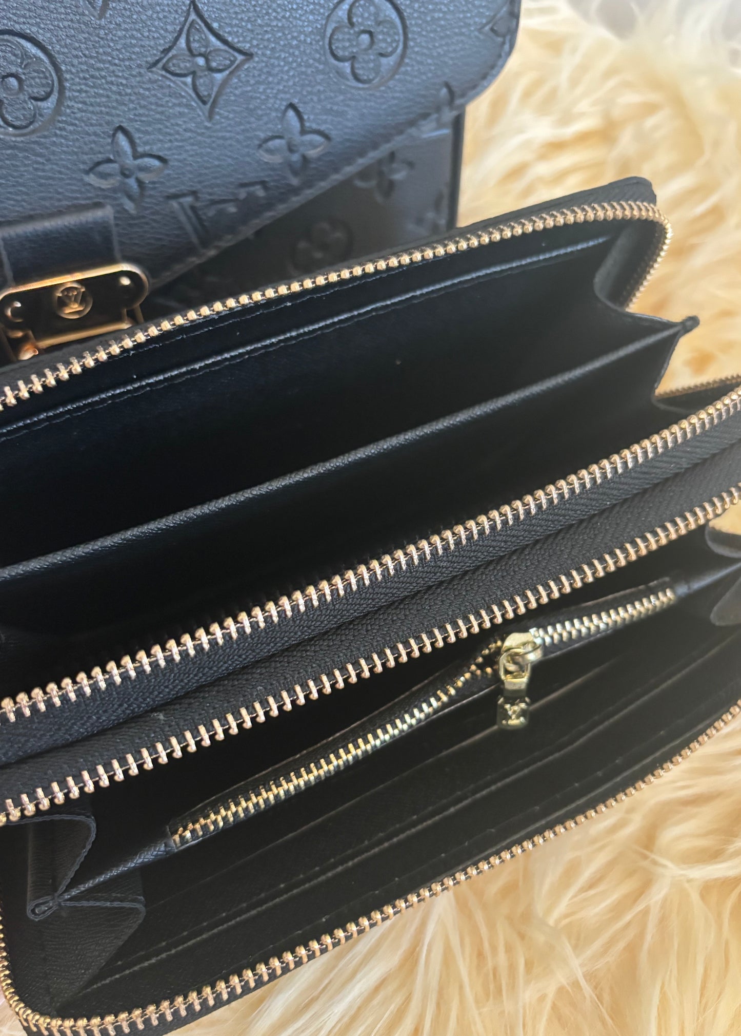 Monogram Muse Crossbody & Wallet Set ✨ (Inspired)