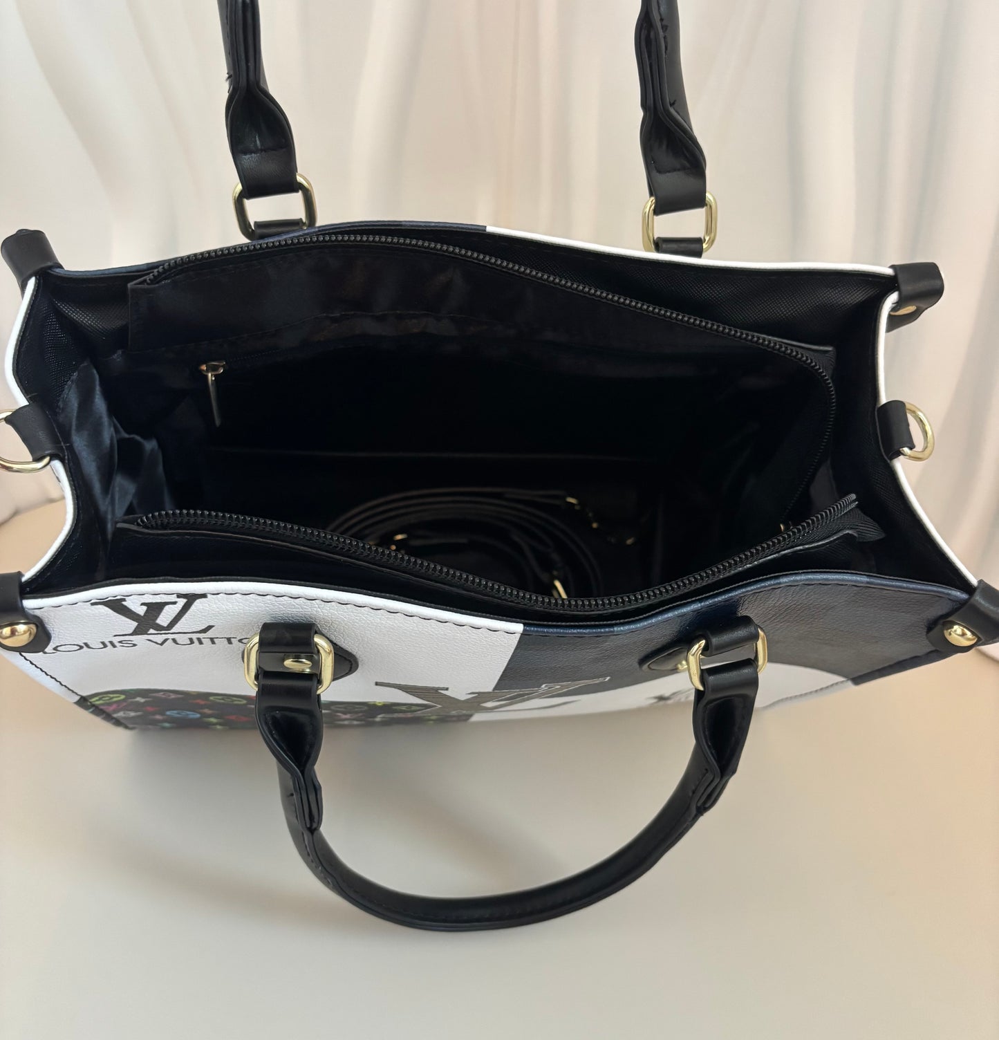 Inspired Patchwork Icon Tote ✨