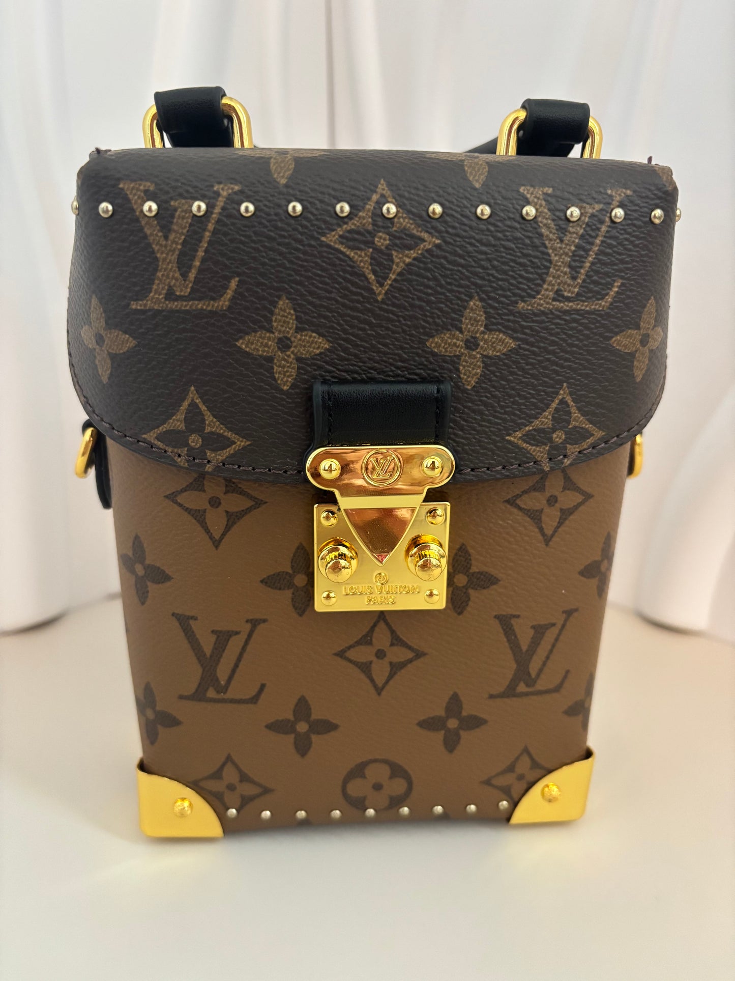 Luxe Top-Handle Mini Trunk โ Crossbody (Inspired) โจ๐