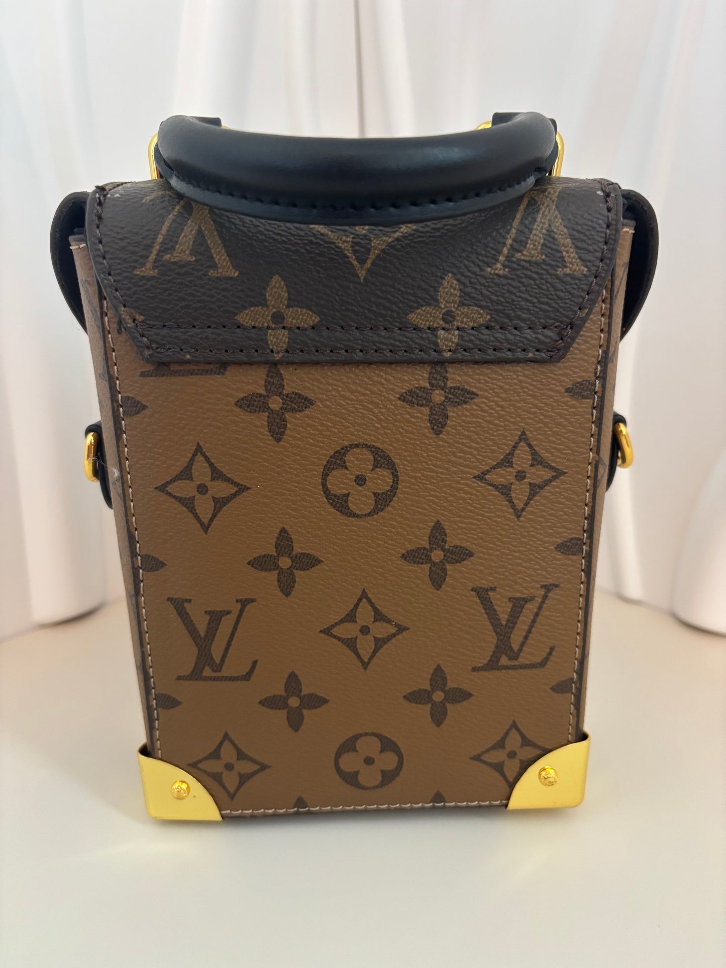 Luxe Top-Handle Mini Trunk โ Crossbody (Inspired) โจ๐