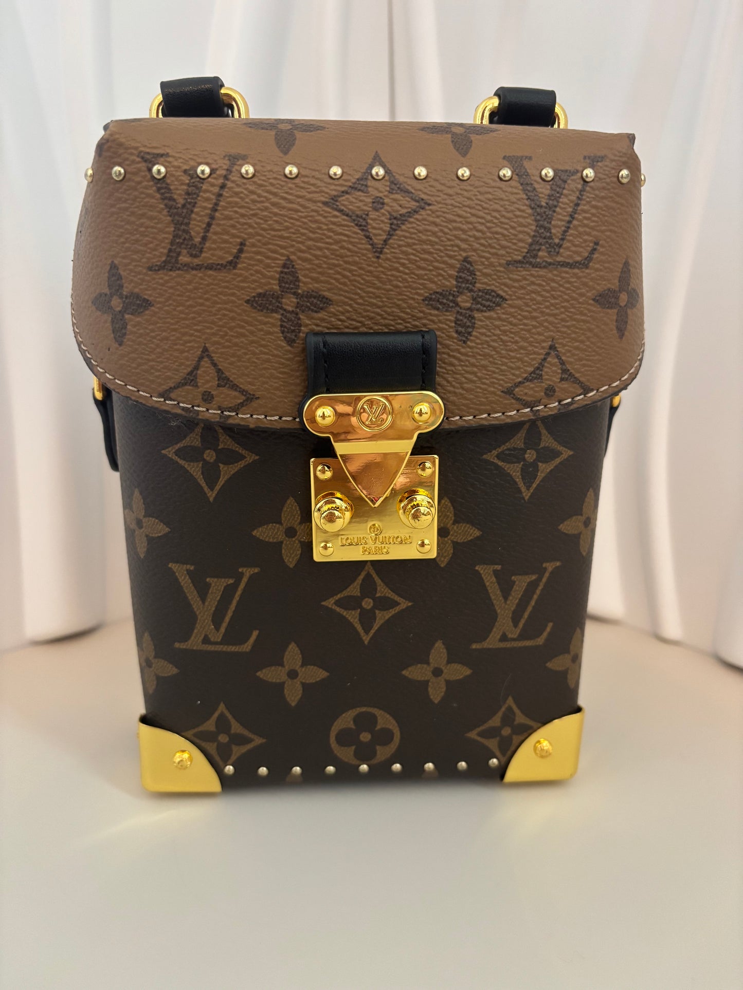 Glam Monogram Trunkette โ Crossbody (Inspired) ๐