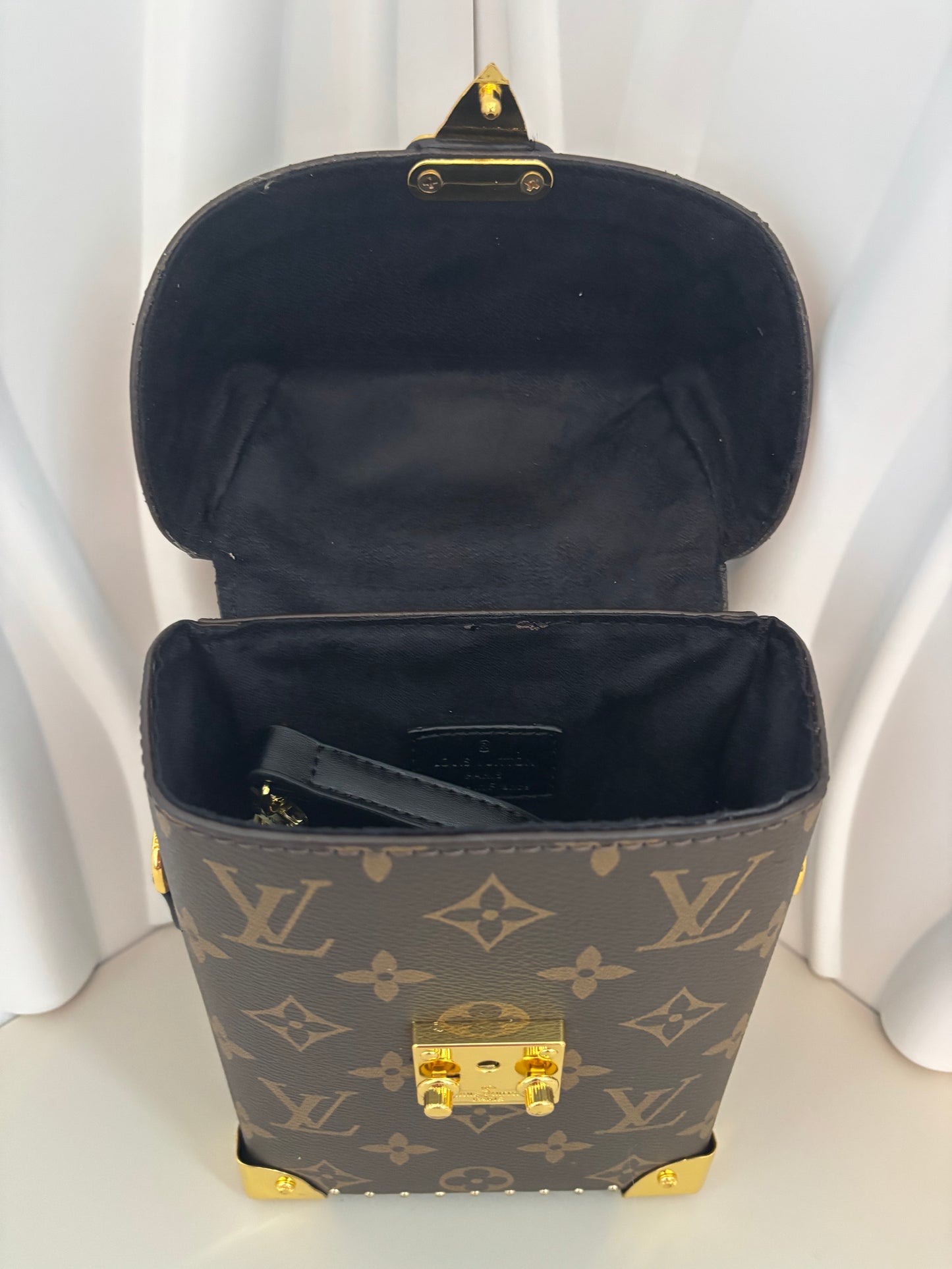 Glam Monogram Trunkette โ Crossbody (Inspired) ๐