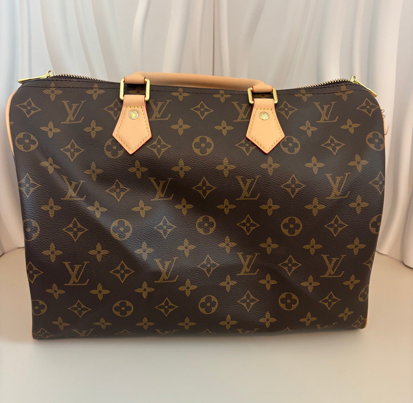 Chic Monogram Dome Satchel โ Inspired Style ๐โจ