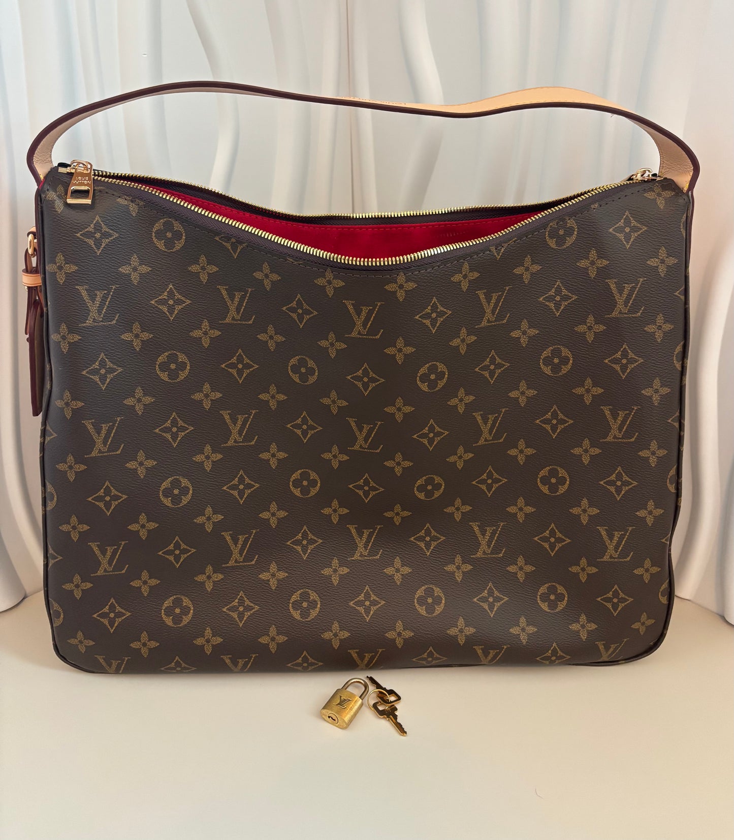 Chic - inspired style- Monogram Shoulder Bag โ Zip-Top Hobo ๐ซ