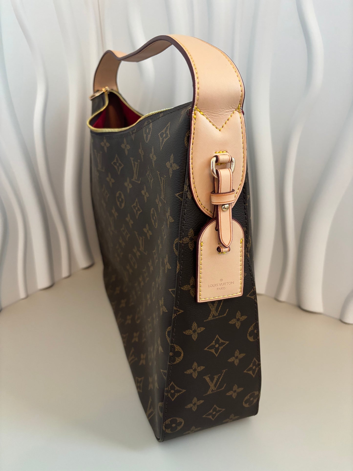 Chic - inspired style- Monogram Shoulder Bag โ Zip-Top Hobo ๐ซ