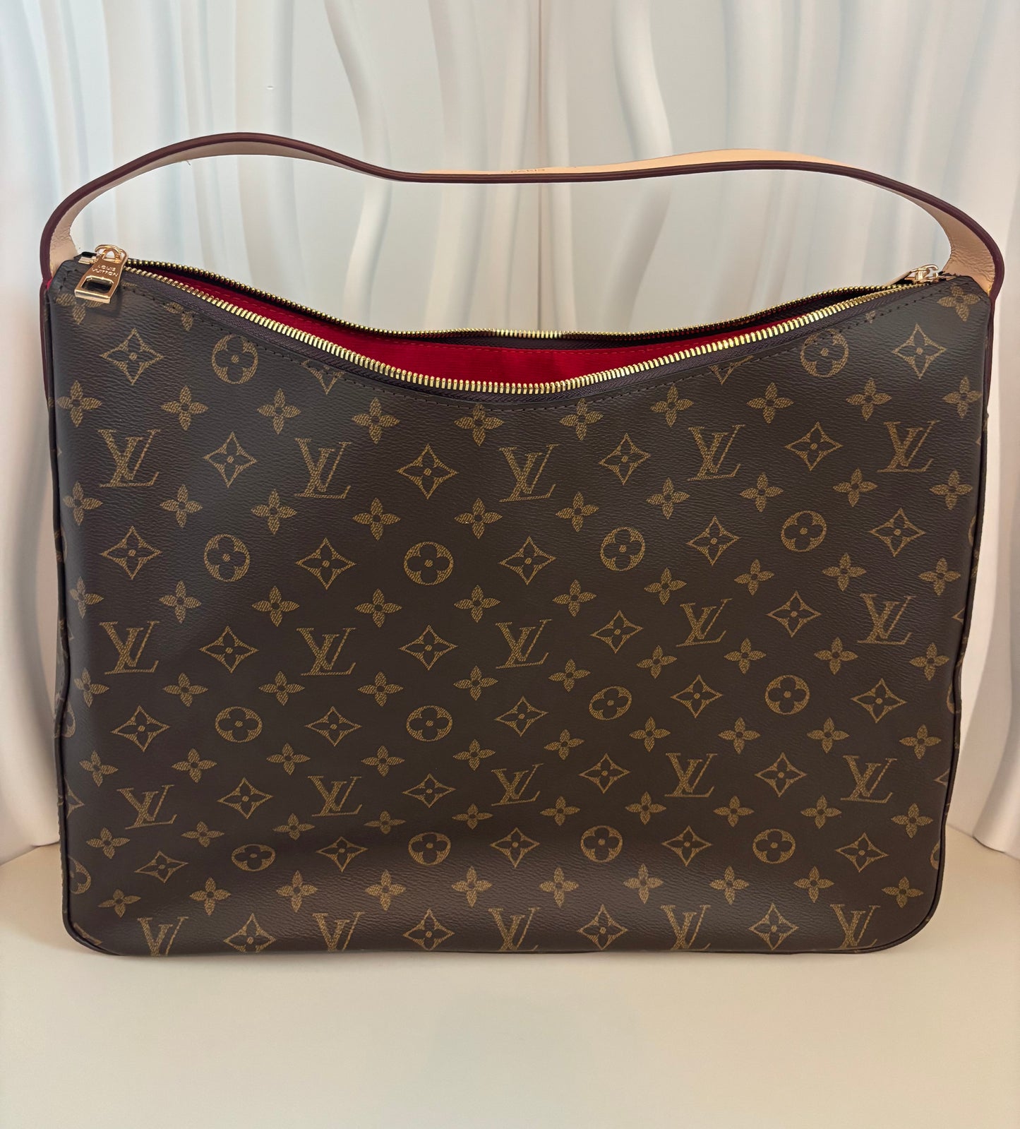Chic - inspired style- Monogram Shoulder Bag โ Zip-Top Hobo ๐ซ
