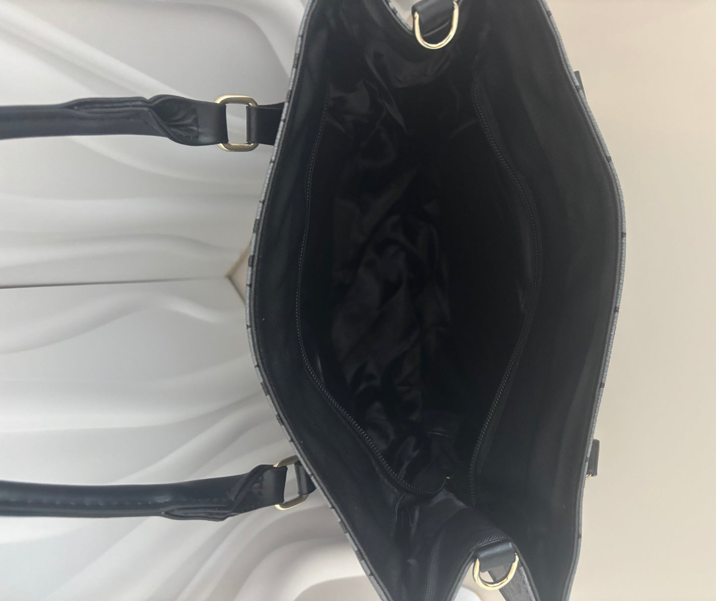 Inspired Grey Monogram Shopper Tote ๐ค๐