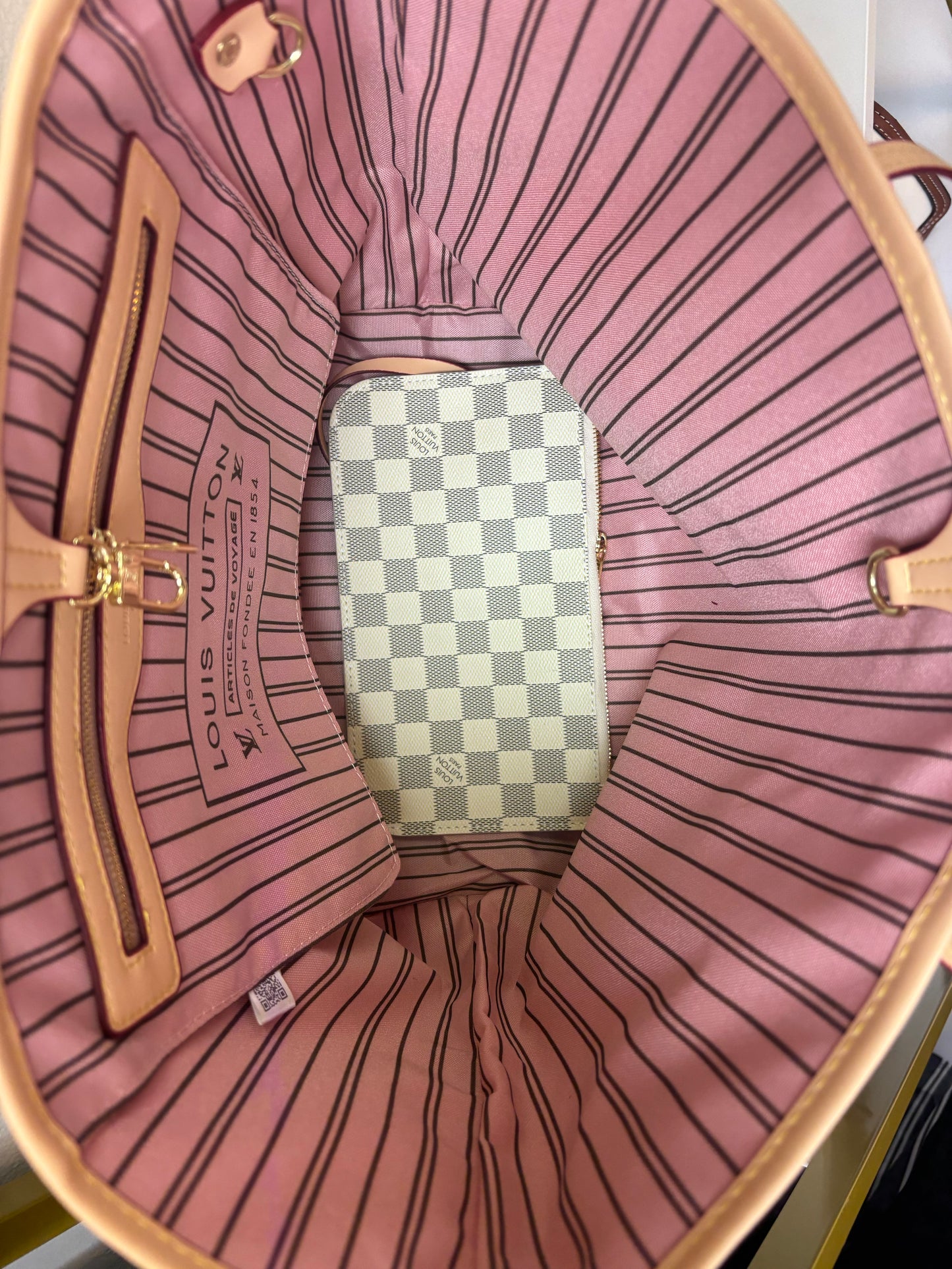 Inspired Checkered Luxe Carryall Tote