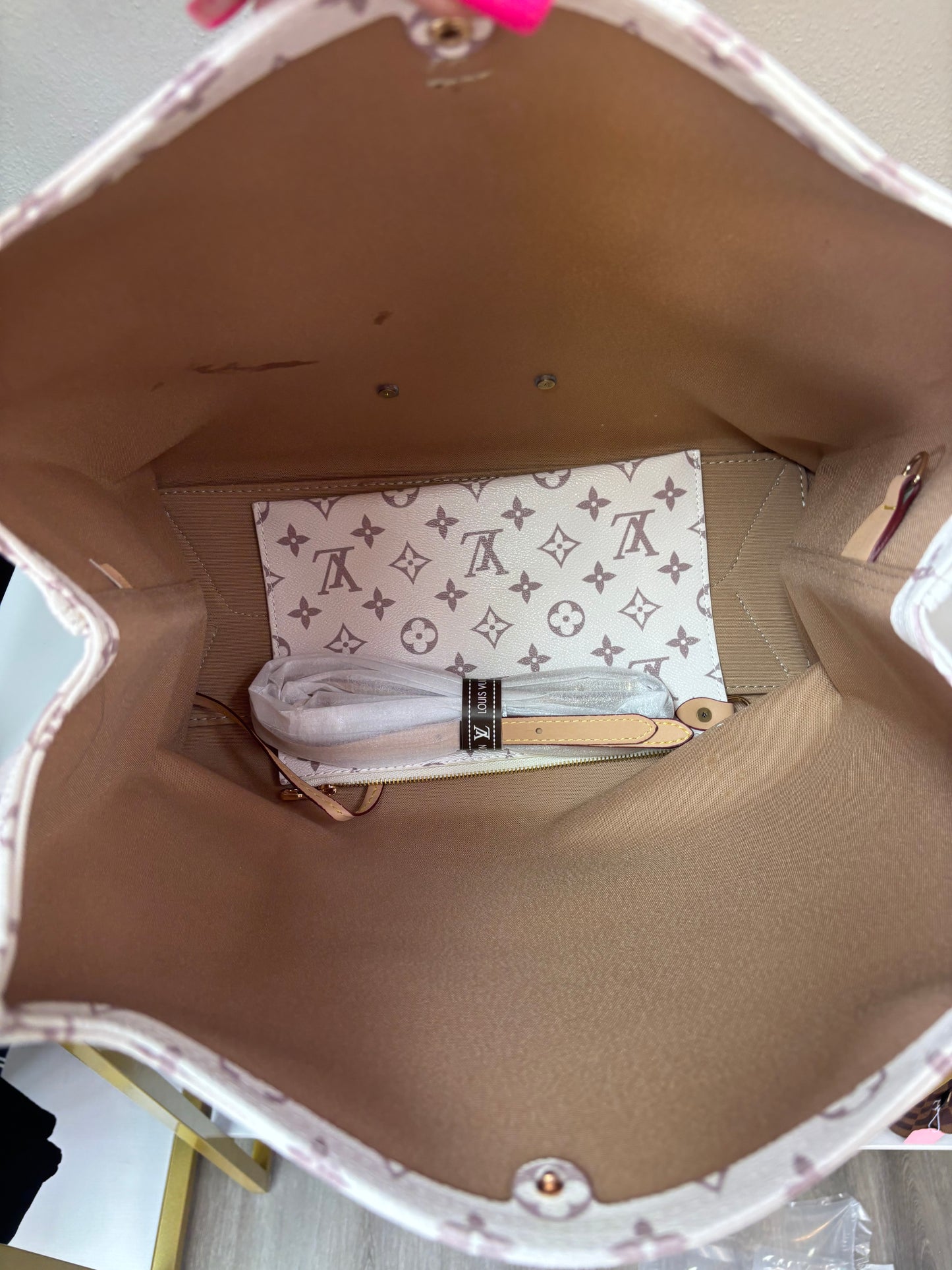 Inspired Monogram Carryall Tote