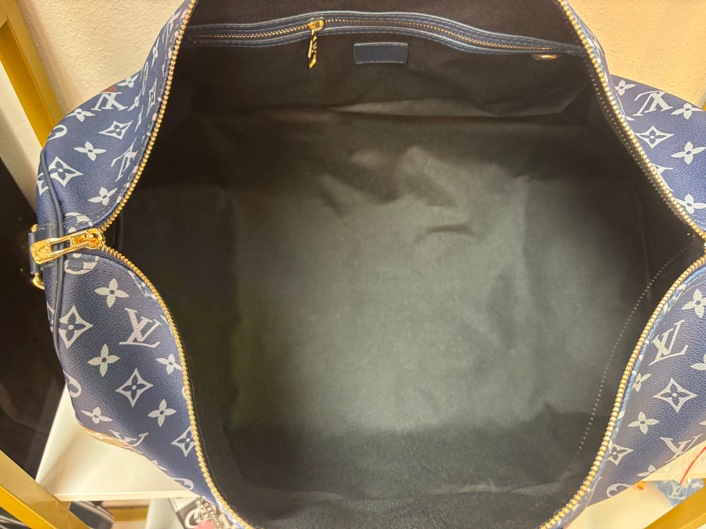 Inspired Monogram Travel Duffle Bag