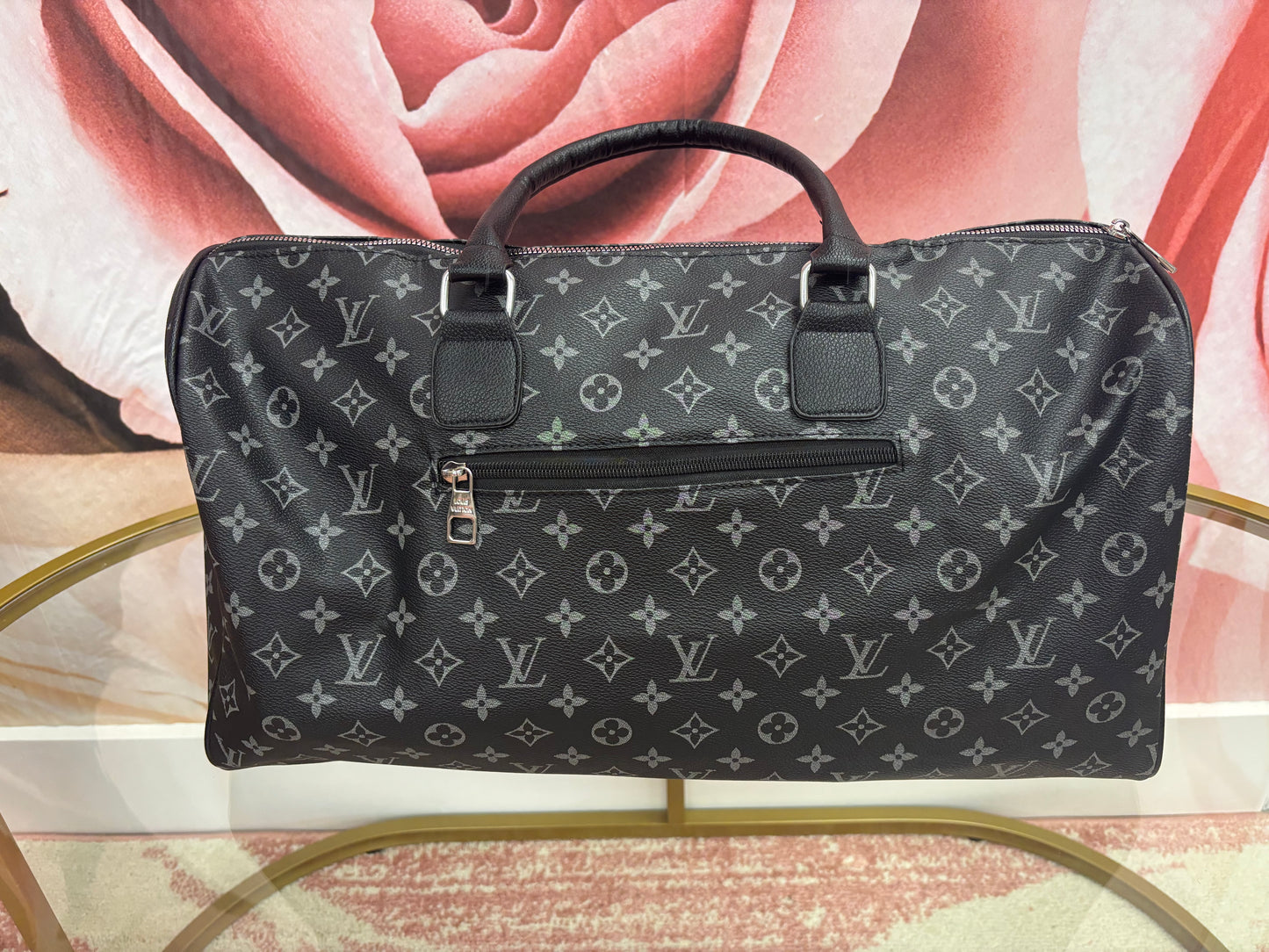 Inspired Monogram Travel Duffle Bag