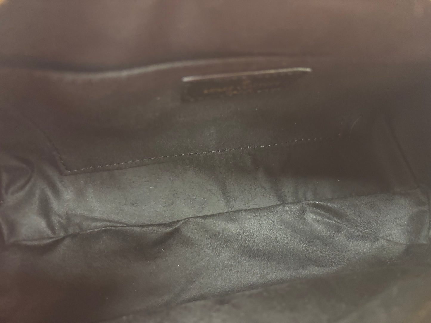 Inspired Black Monogram Satchel Bag