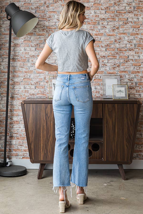 Tacos and Tequila Cropped Tee