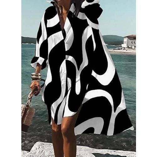 Sleeve summer spring fall loose fit black color