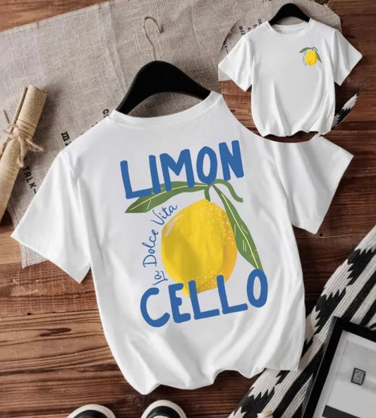 Women's Cotton (more Than 30%) Polyester Casual Vocabulary Words/Name Lemon Short Sleeve T-Shirts