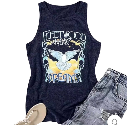 Women's Racerback Fleetwood Mac Dreams Tank