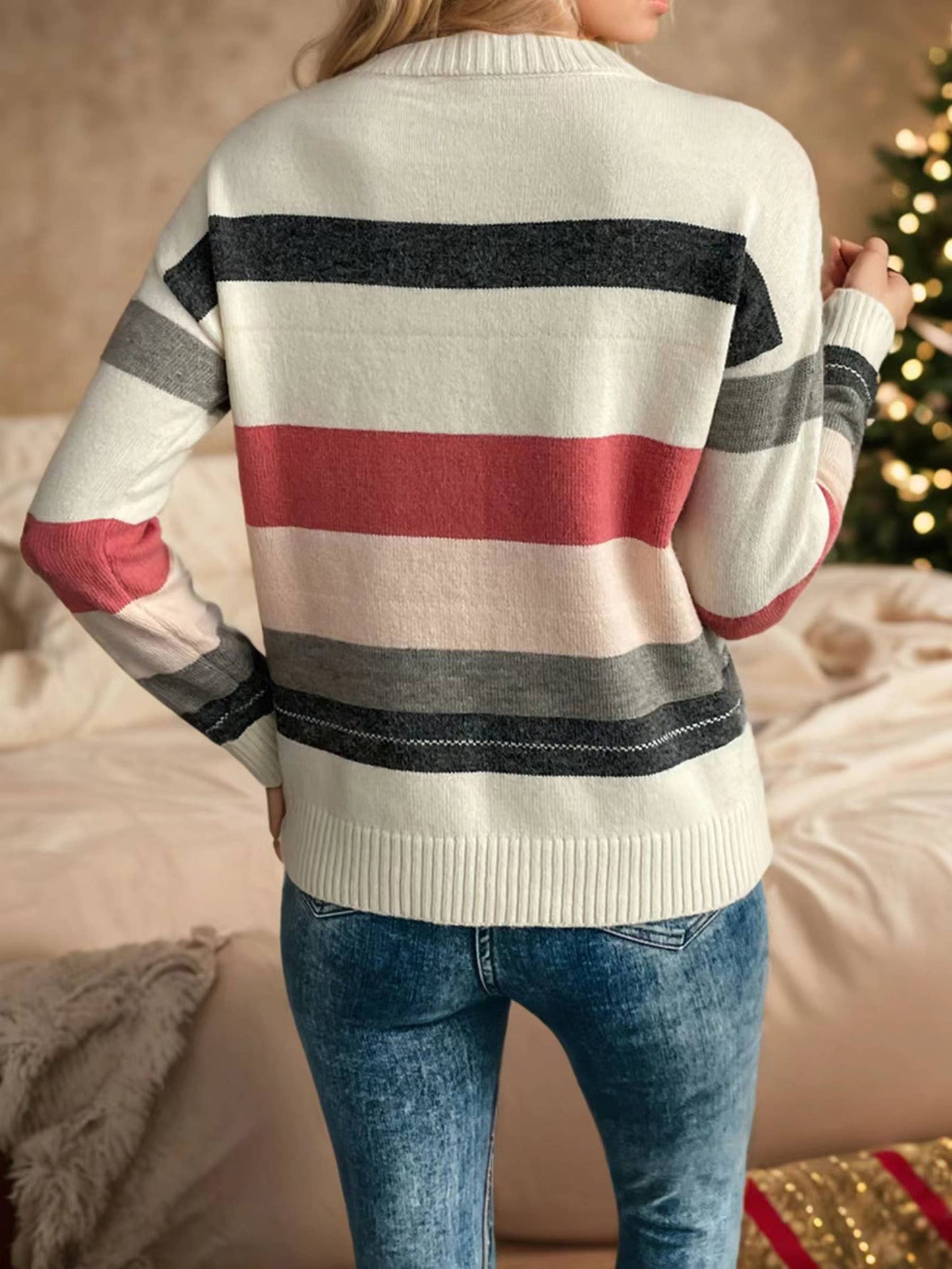 Loose Round Neck Sweater