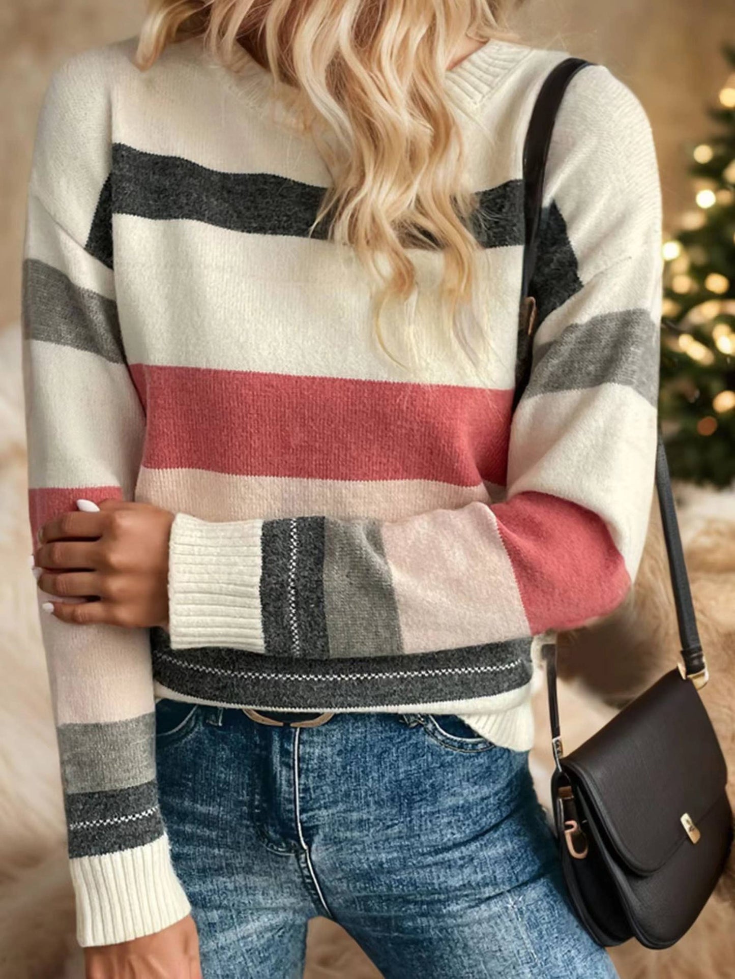 Loose Round Neck Sweater