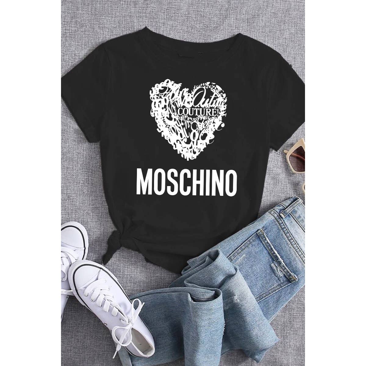 MOSCHINO GRAPHIC WOMEN TEE