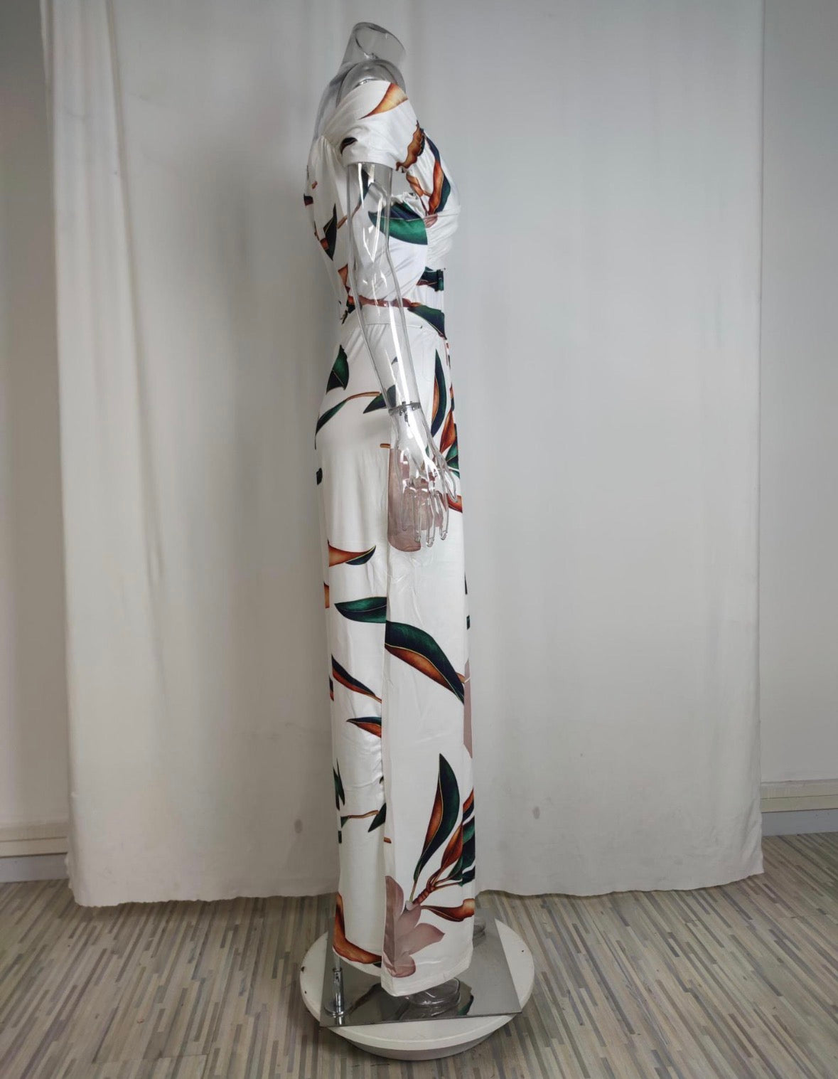 Women's Short Sleeve Bodysuits Printing Vacation
