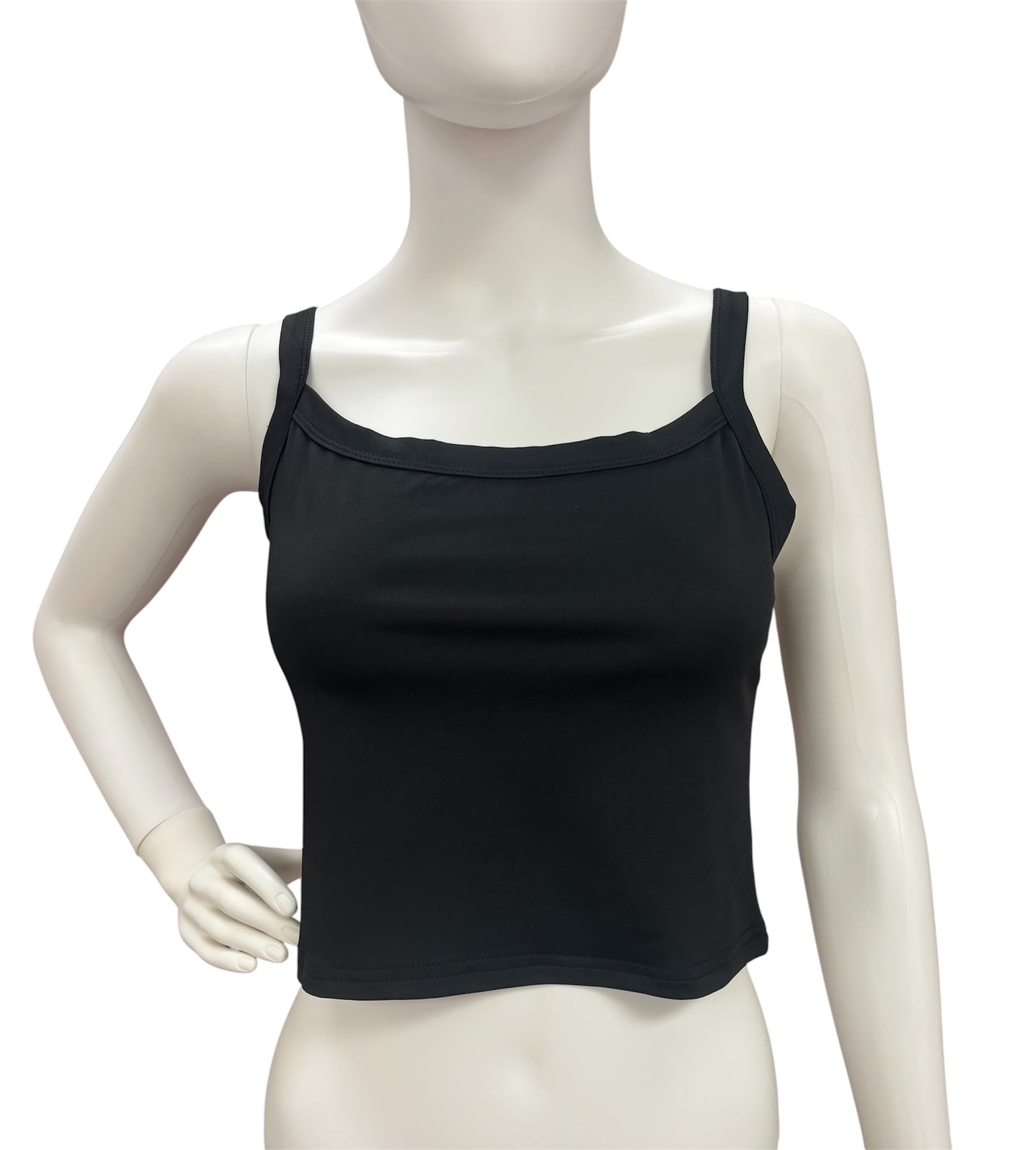 Women's Camisole Crop Tank Tops Casual Solid Color