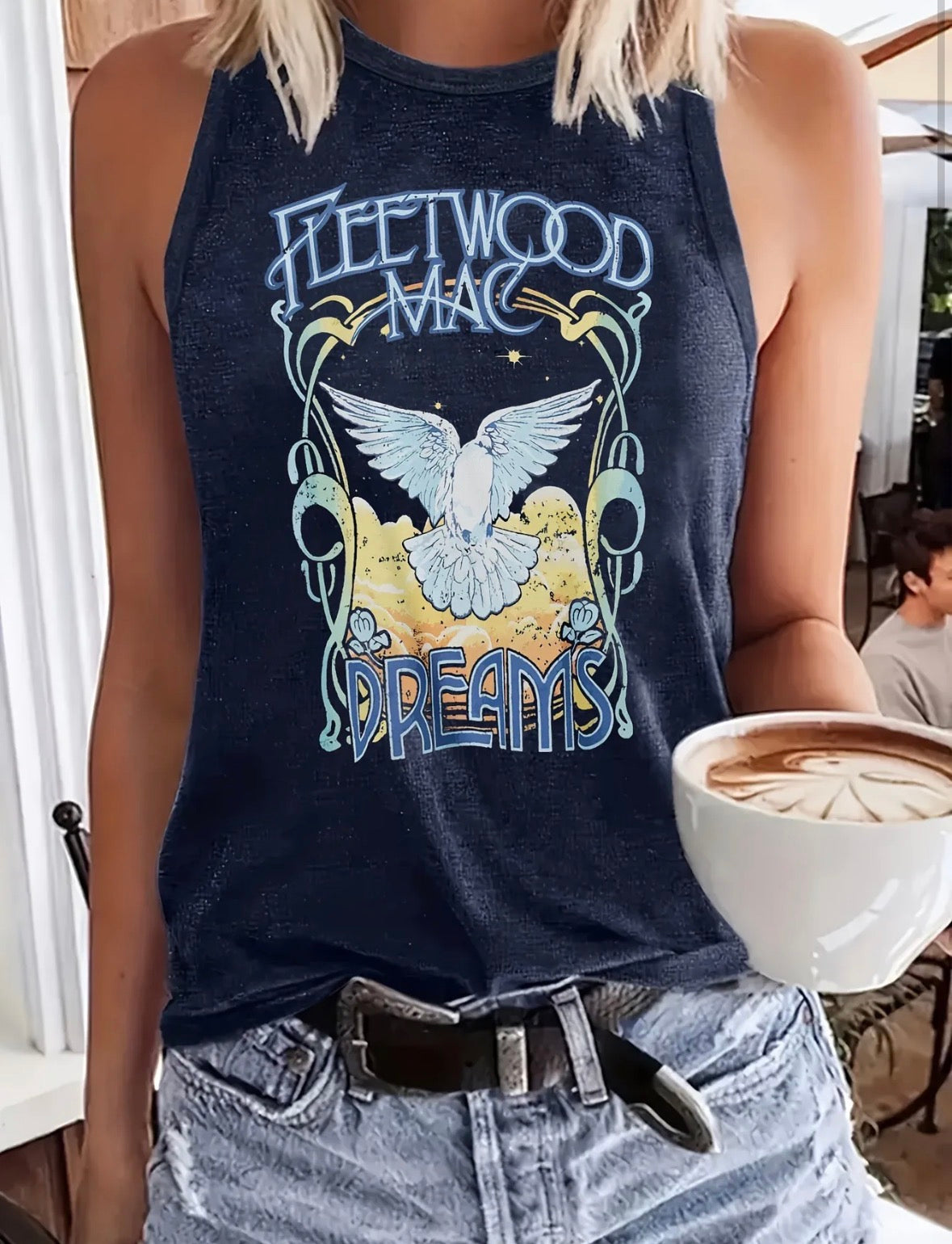Women's Racerback Fleetwood Mac Dreams Tank