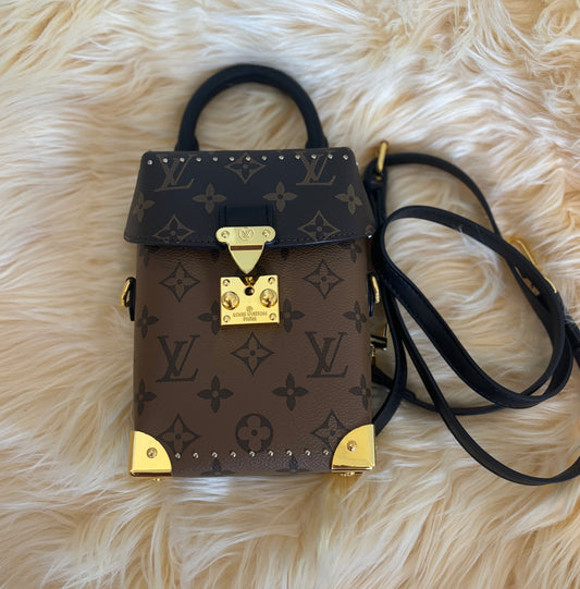 Luxe Top-Handle Mini Trunk — Crossbody (Inspired) ✨👜