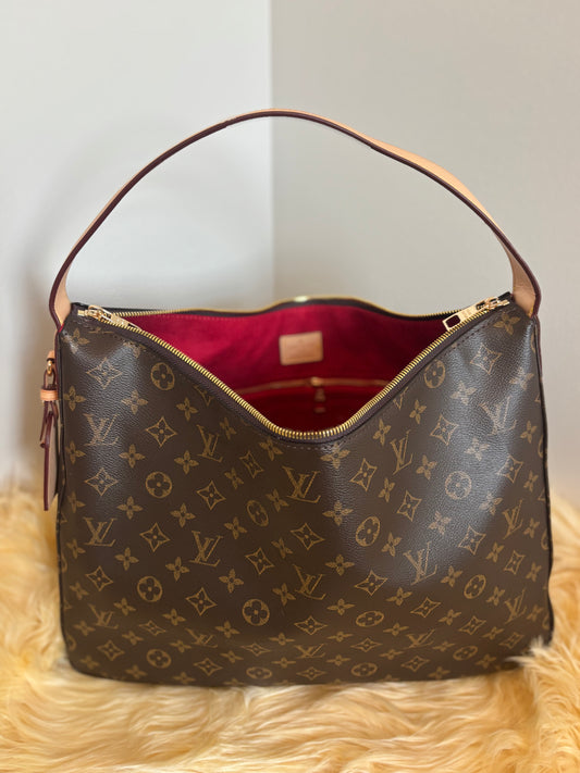 Chic - inspired style- Monogram Shoulder Bag — Zip-Top Hobo 💫