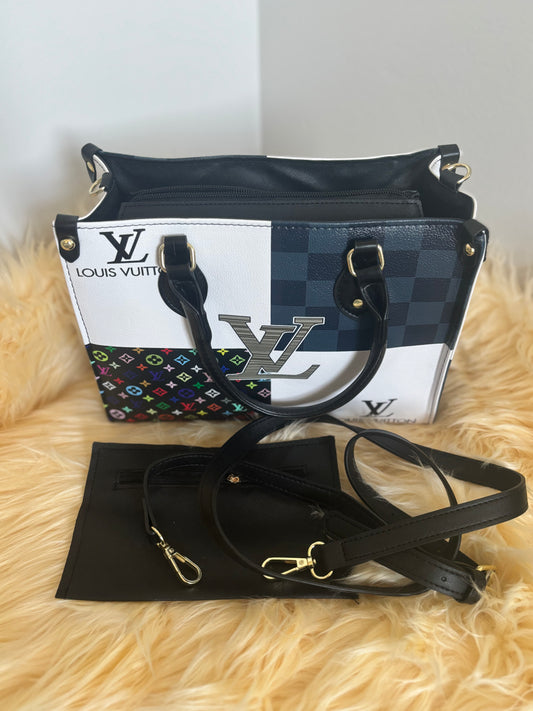 Inspired Patchwork Icon Tote ✨