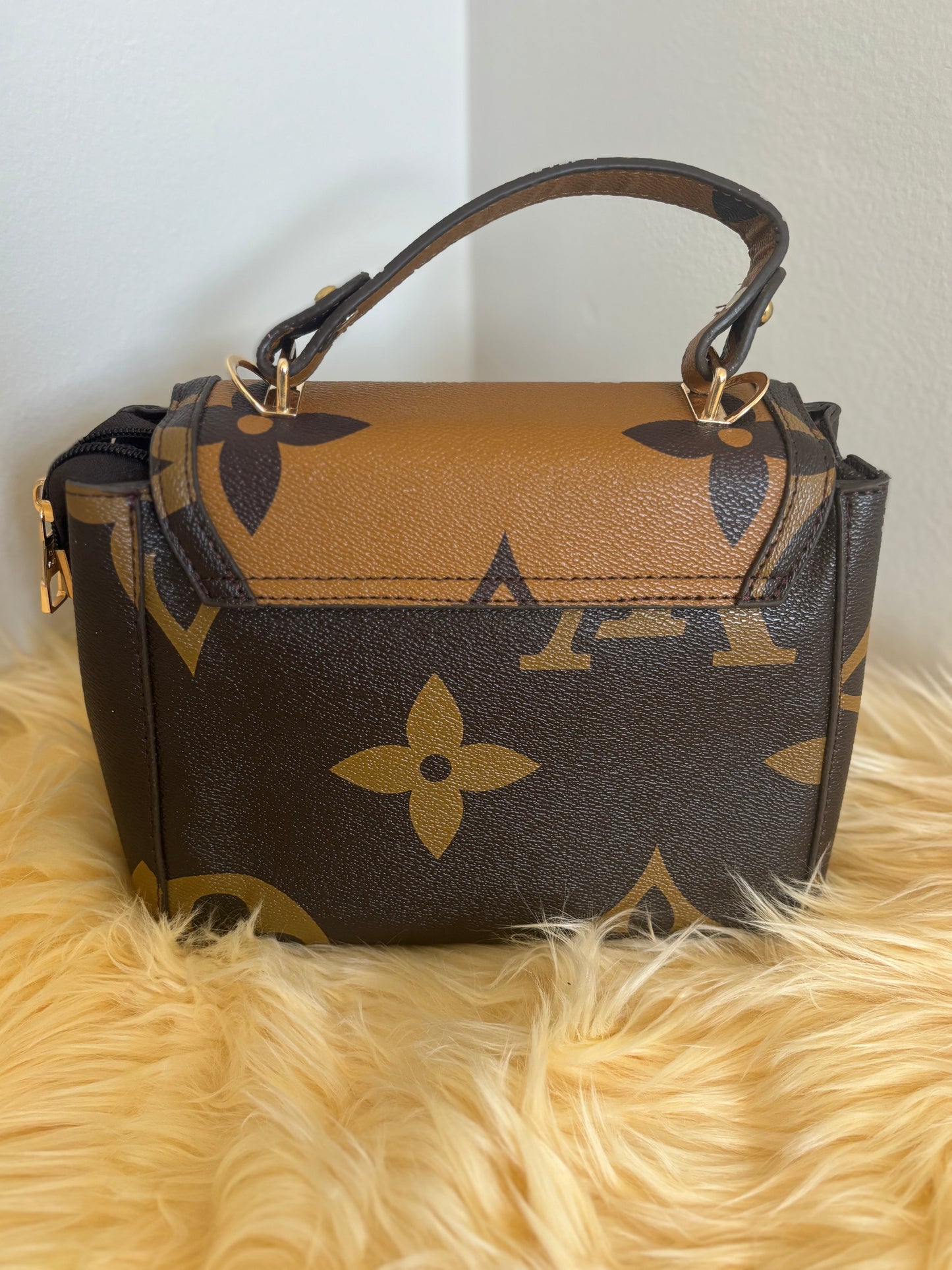 Bold Flap Inspired Satchel with Wide Strap ✨