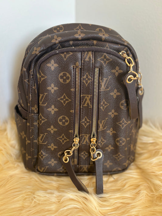 Monogram Muse Mini Backpack ✨ (Inspired)