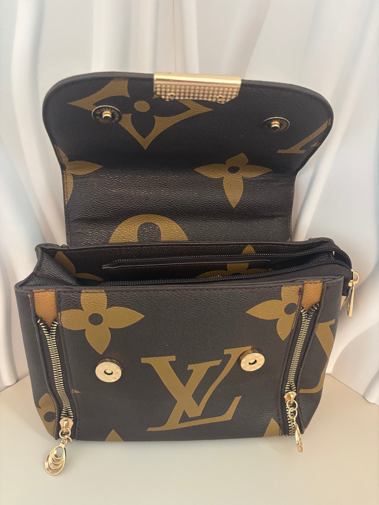 Bold Flap Inspired Satchel with Wide Strap ✨