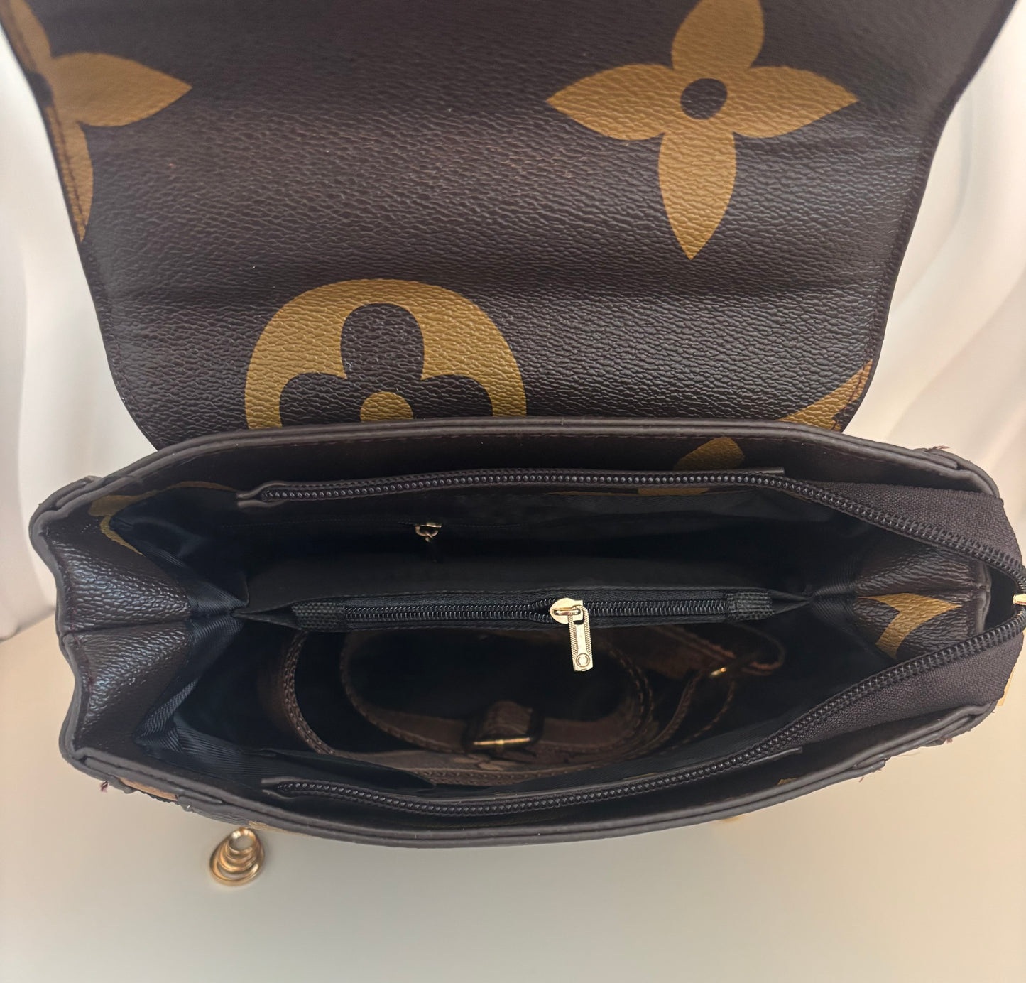 Bold Flap Inspired Satchel with Wide Strap ✨