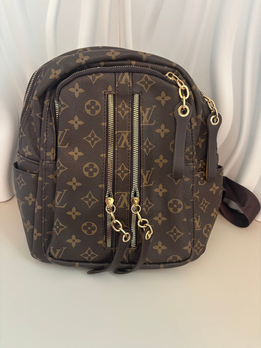 Monogram Muse Mini Backpack ✨ (Inspired)