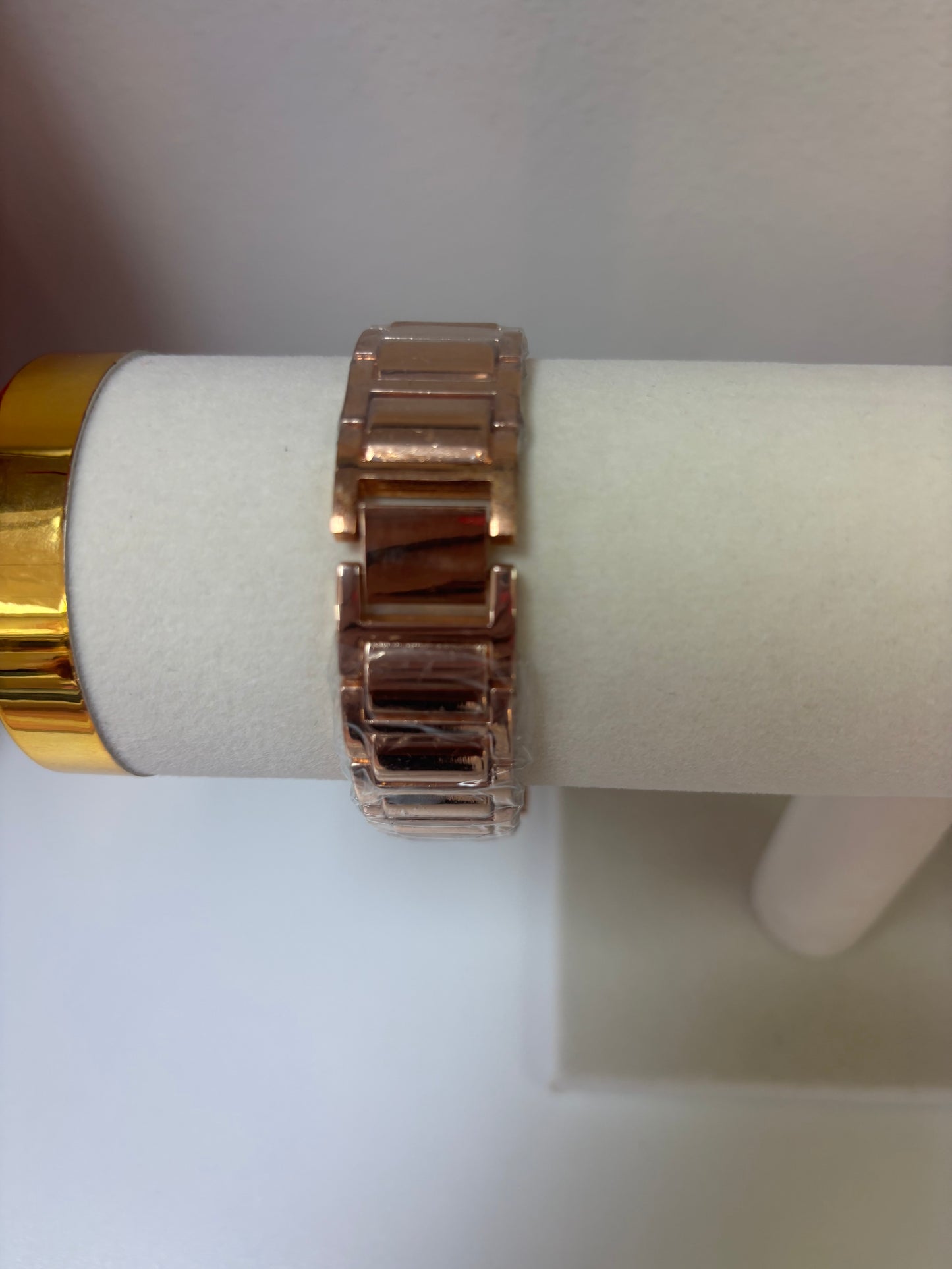 Inspired Rose Gold Crystal Motion Watch – Black Face