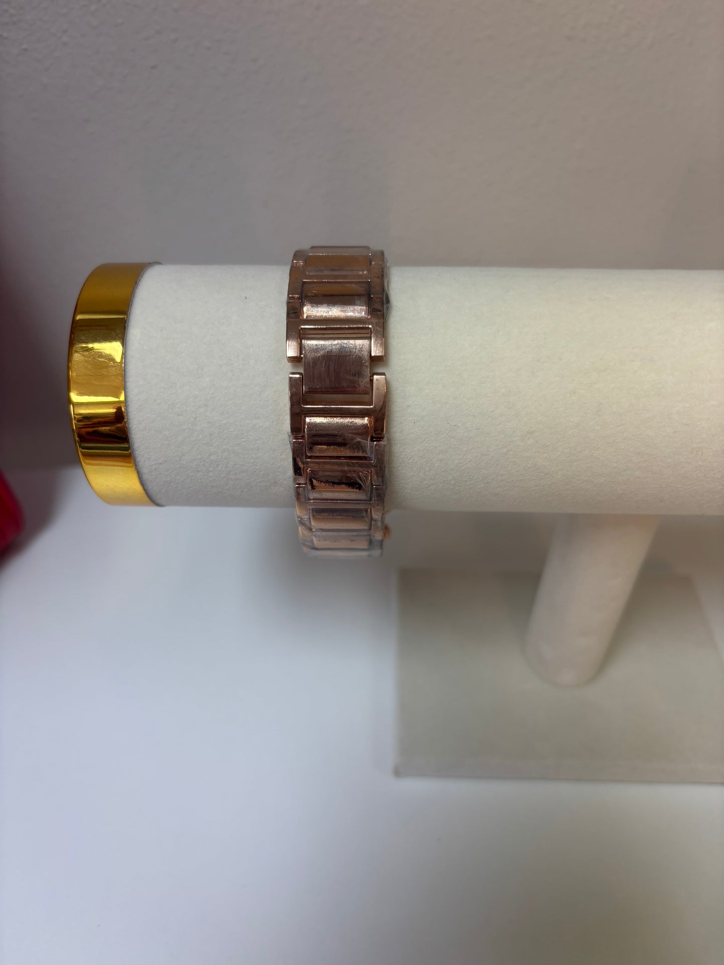 Inspired Rose Gold Crystal Motion Watch
