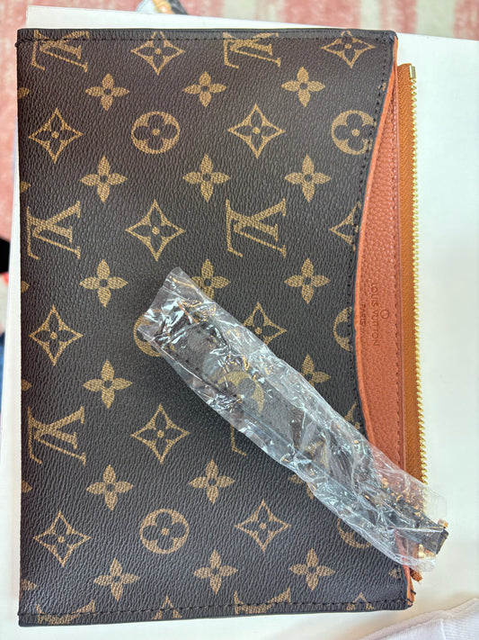 Inspired Monogram Organizer Clutch
