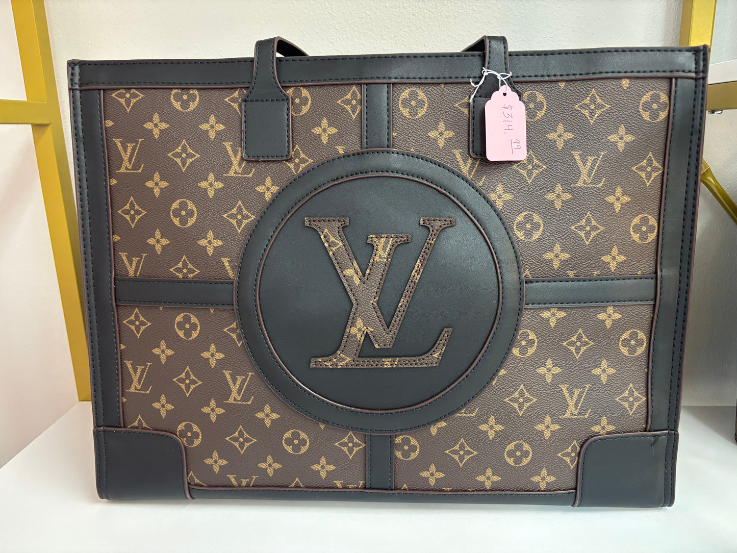 Inspired Classic Monogram Executive Travel Tote