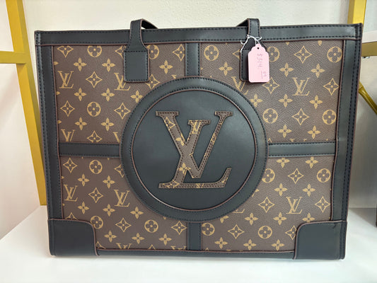 Inspired Classic Monogram Executive Travel Tote