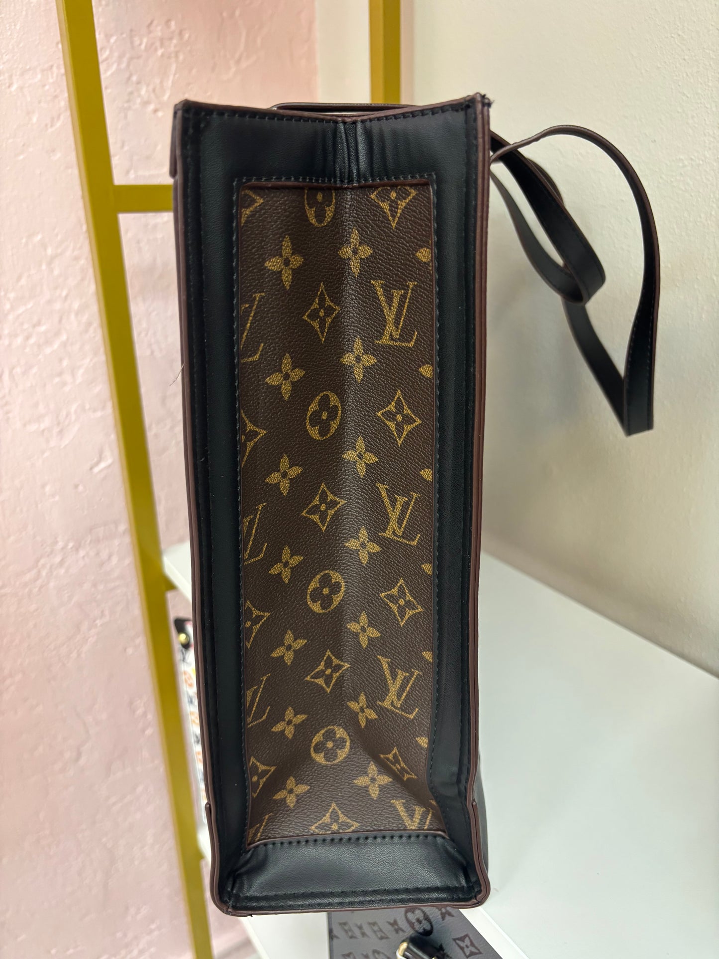 Inspired Classic Monogram Executive Travel Tote