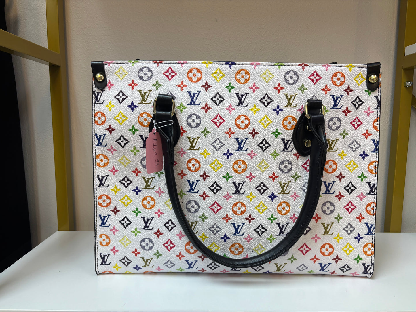 Inspired Multicolor Monogram Classic Tote