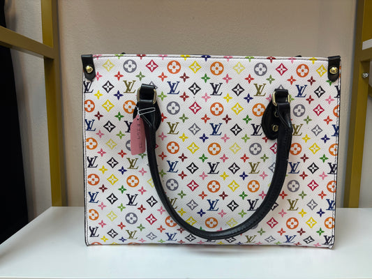 Inspired Multicolor Monogram Classic Tote