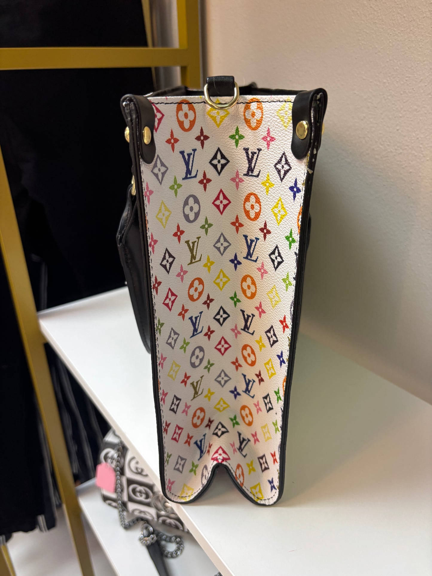 Inspired Multicolor Monogram Classic Tote