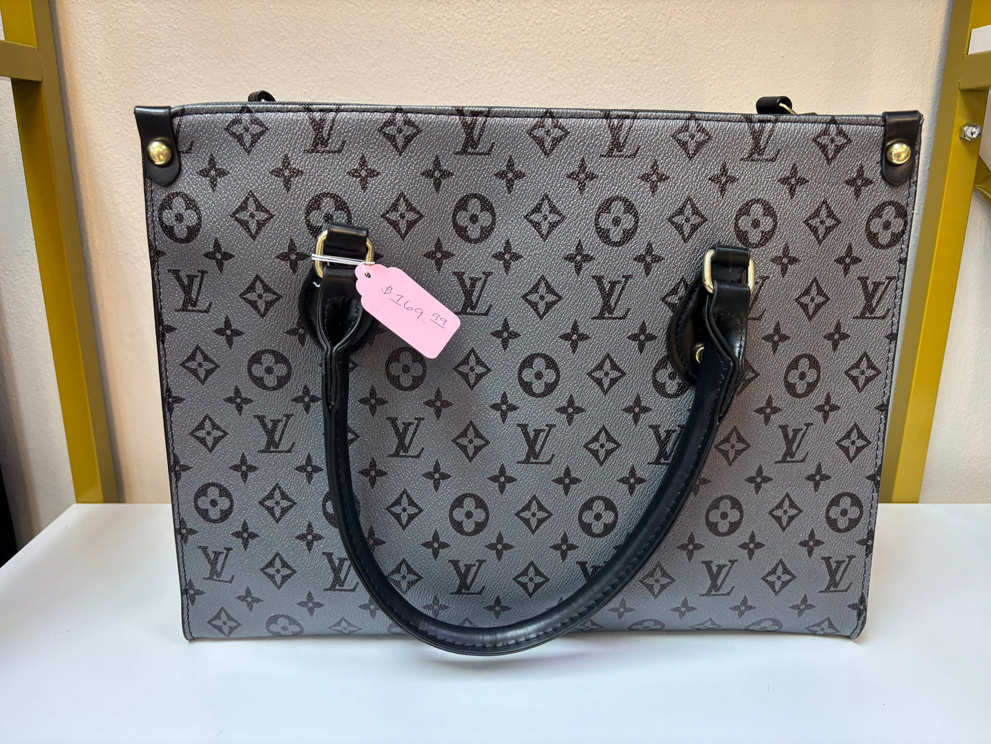 Inspired Monogram Classic Structured Tote