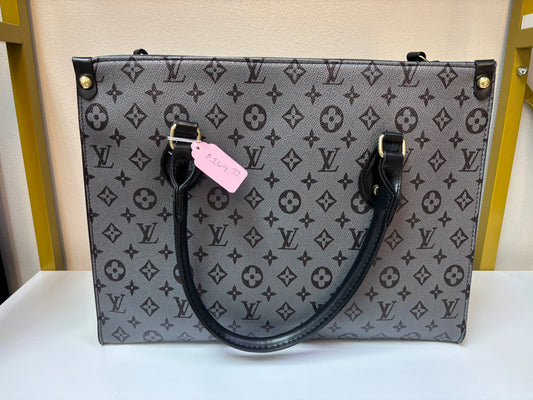 Inspired Monogram Classic Structured Tote