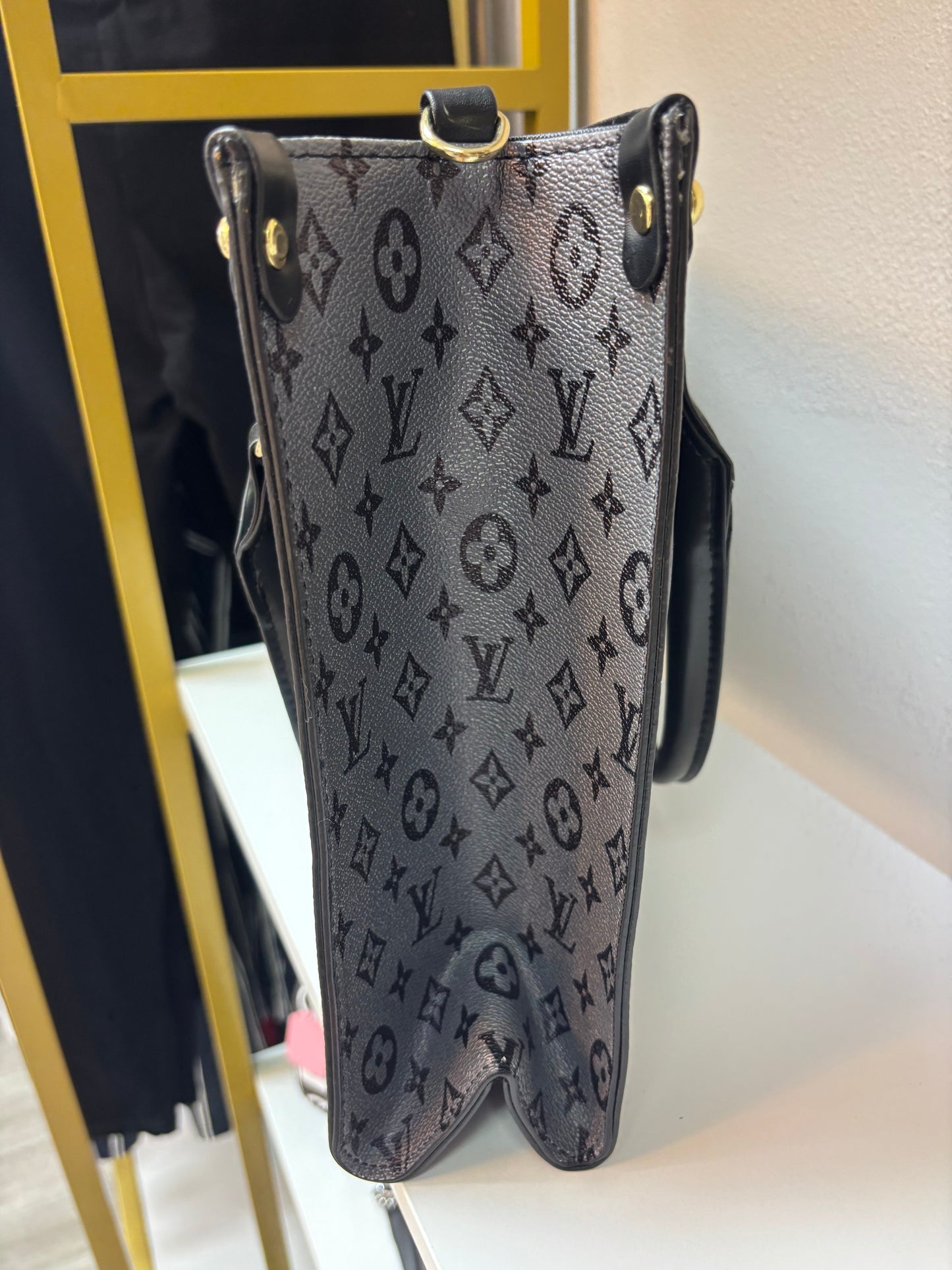 Inspired Monogram Classic Structured Tote
