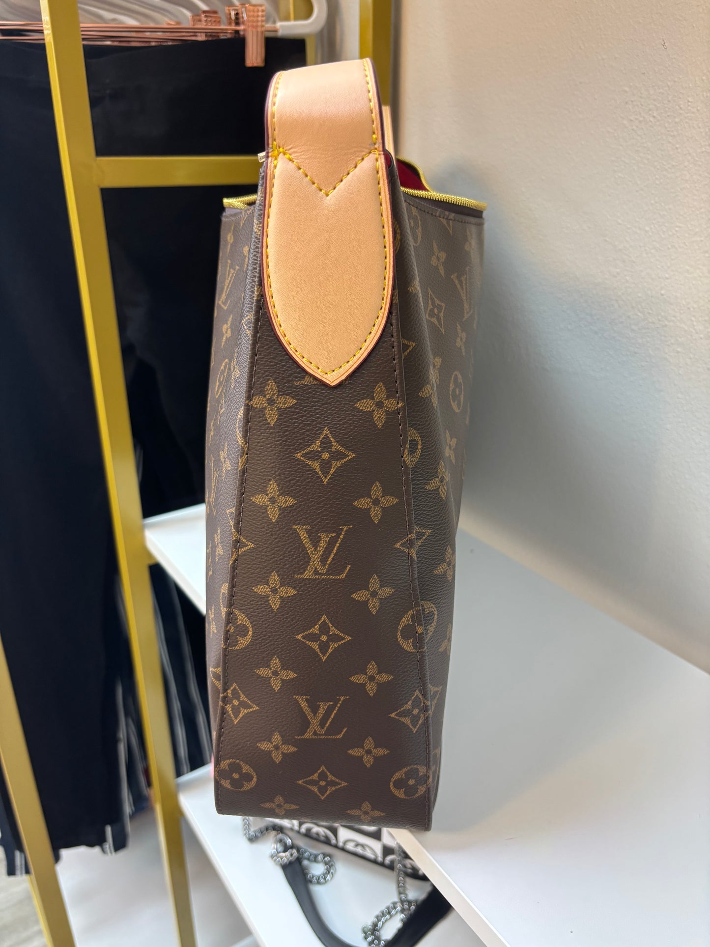 Inspired Classic Monogram Shoulder Bag